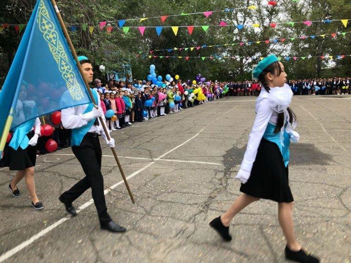 "Алғашқы қоңырау" мерекесі салтанатты түрде атап өтілді.