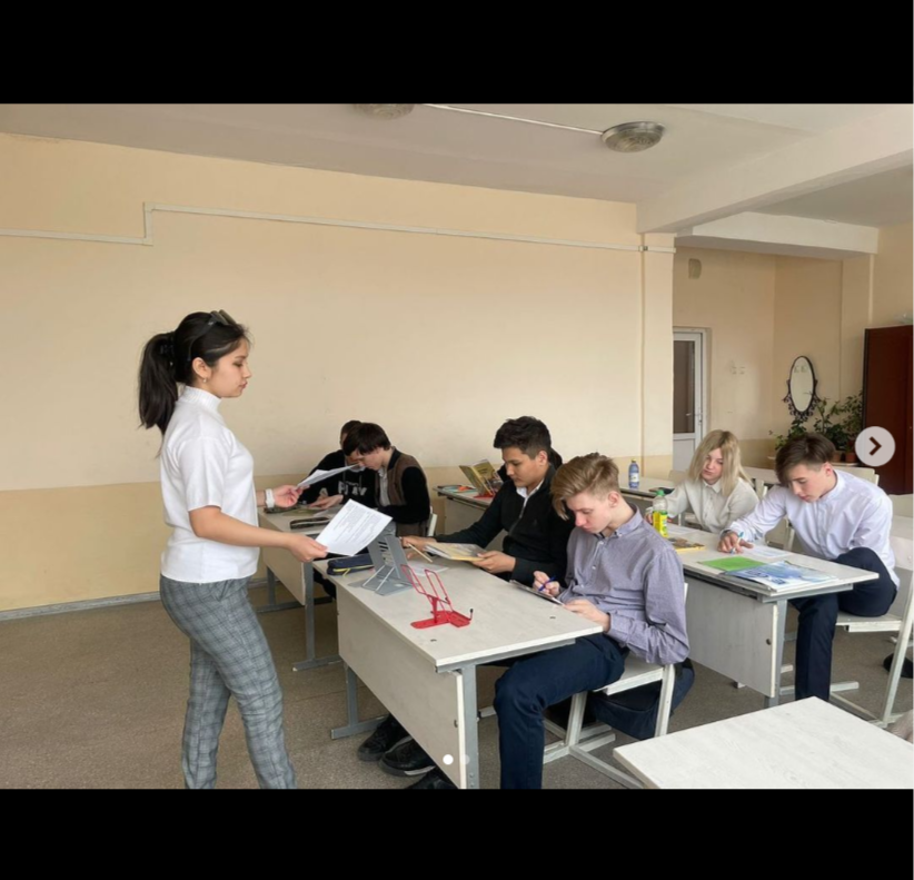 Мектебімізде мұғалімдер мен оқушылар арасында сыбайлас жемқорлыққа қарсы мәдениетті қалыптастыру мақсатында «Сыбайлас жемқорлық туралы не білесің?» атты 9 сыныптар арасында сауалнама жүргізілді.