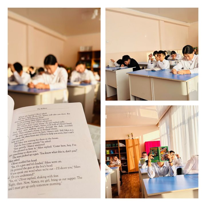 8 минуттық оқу жобасы📚