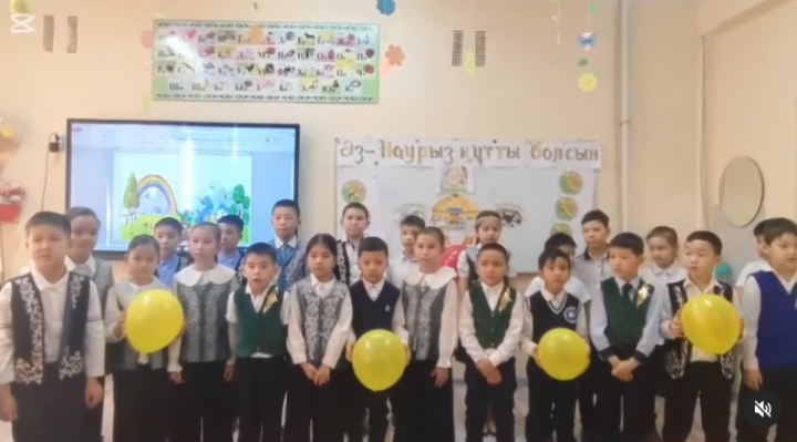 "Наурыз" мерекесіне орай 2"А" және 2"Ә" сыныптарында "Құтты болсын, әз-наурыз" тақырыбында тәрбие сағаты болып өтті.