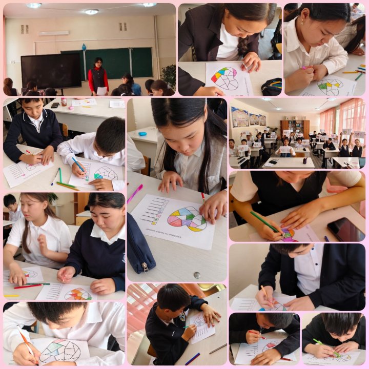 7 «А» сынып оқушыларымен тренинг өтті