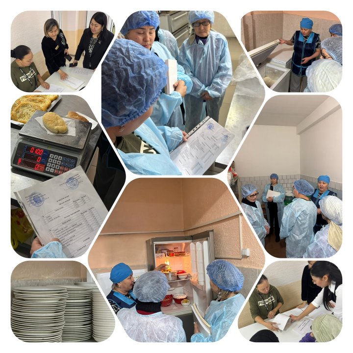 17-мектеп асханасында бракераждық комиссия жоспарлы мониторинг жүргізді