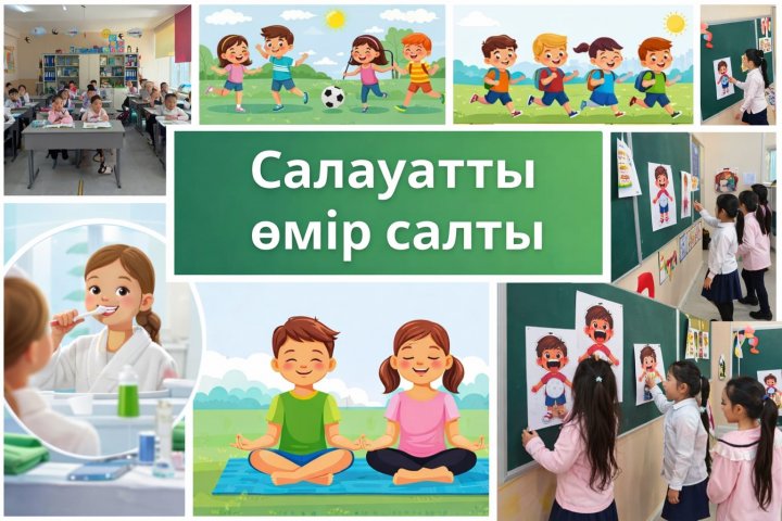 «Салауатты өмір салтын ұстанамын»