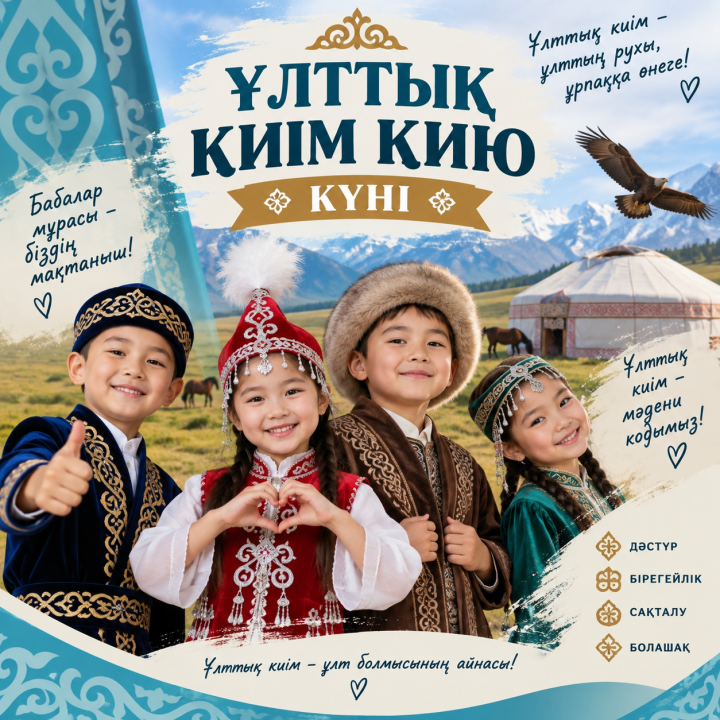🇰🇿 «ҰЛТТЫҚ КИІМ КИЮ» КҮНІ